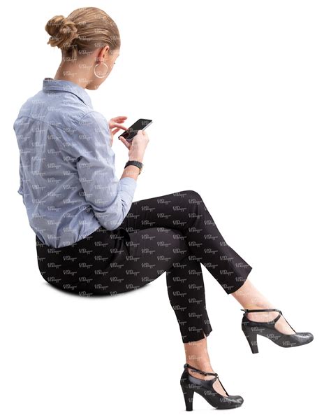 woman in an office sitting - VIShopper