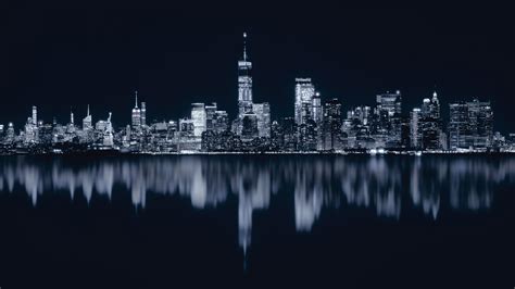 New York City Wallpaper 4k Night Cityscape City Lights