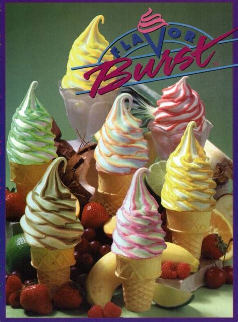 Flavor Burst Soft Serve Ice Cream R Nostalgia