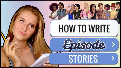 How To Write A Story On Episode App 2018 Youtube