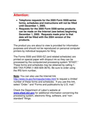 Fillable Online 2005 Schedule D (Form 5500), (NOT Fill-In Capable