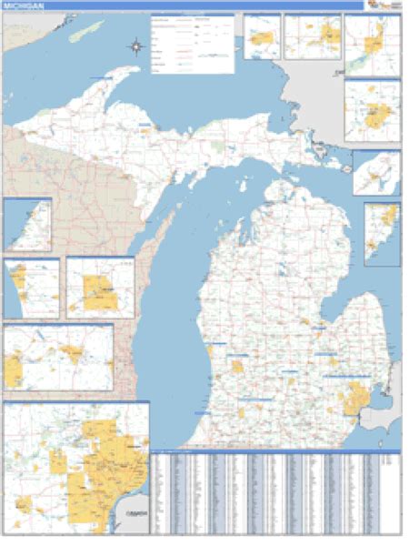 Michigan Map By Zip Code World Map
