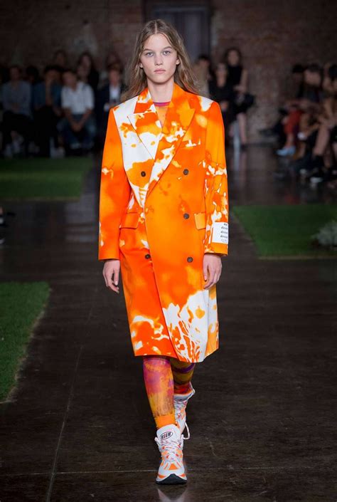 MSGM Spring Summer 2019 Ready To Wear Color Trends Fashion Tie Dye