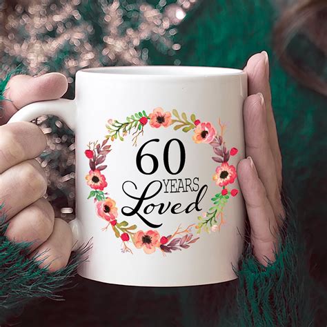 60th Birthday Gifts For Women Gift For 60 Year Old Female Etsy