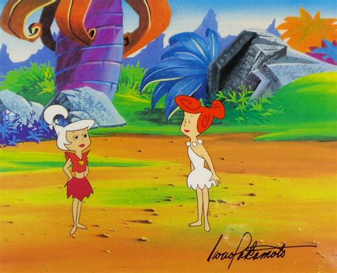 The Jetsons Meet The Flintstones Opc Wilma Flintstone And Judy Jetson 15859 Hanna Barbera