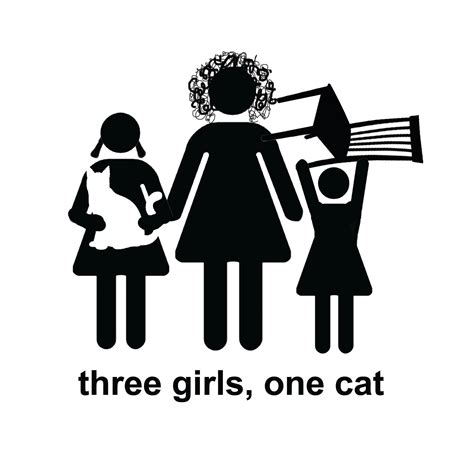 Three Girls One Cat