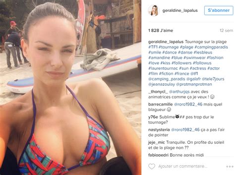 Le Best Of Instagram sexy de Géraldine Lapalus la bombe de Camping