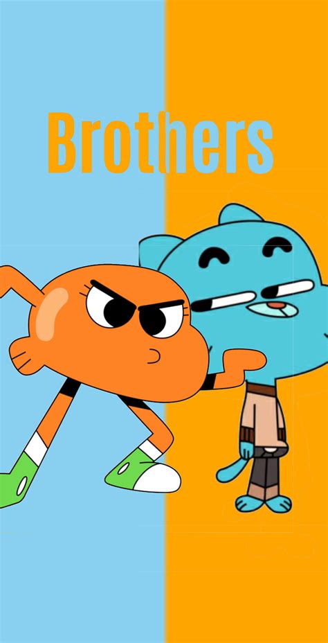 1920x1080px 1080p Free Download Tawag Gumball And Darwin Blue