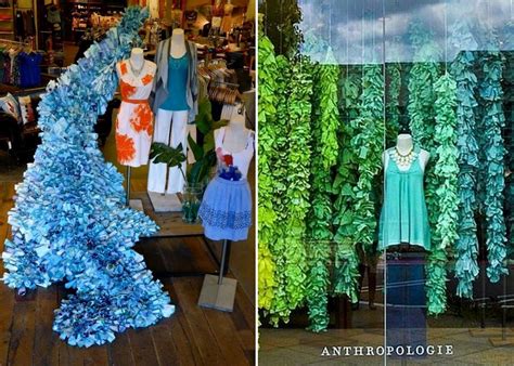 Anthropologie Summer Window Displays Summer Window Display Summer