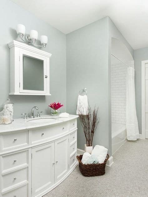 This classic shade creates a crisp, clean look and reflects light, helping to make small bathrooms. 10 Best Paint Colors For Small Bathroom With No Windows | Small bathroom paint, Bathroom wall ...