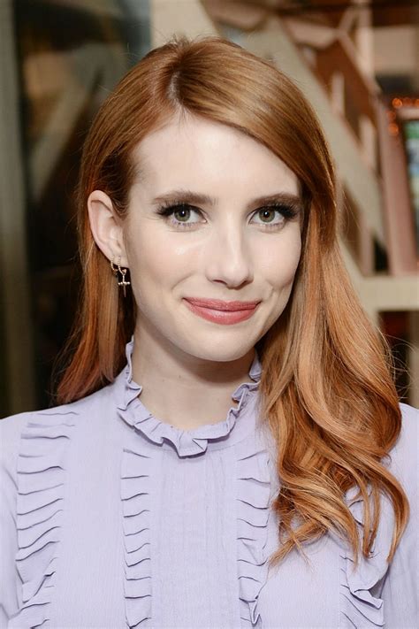 Emma Roberts Dyed Her Hair The Prettiest Shade Of Rose Gold Glamour