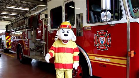 Sparky The Fire Dog Fredericton New Brunswick Youtube