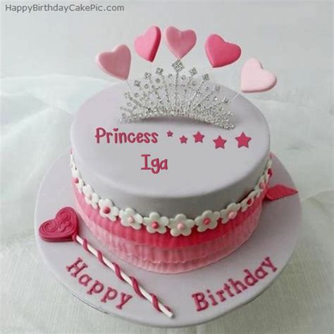 ️ Princess Birthday Cake For Iga