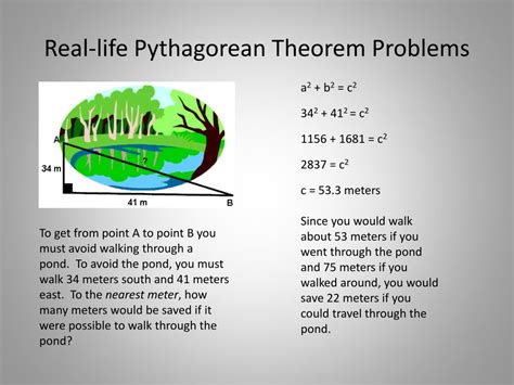 Ppt The Pythagorean Theorem Powerpoint Presentation Free Download