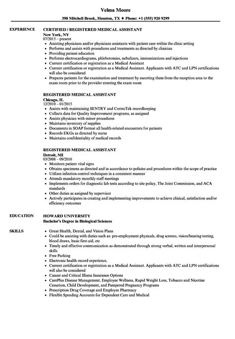 It shows employers and hiring managers a general overview of your capabilities, helping them to quickly decide if you're the right candidate for the role. 12 Medical Assistant Resume Sample - radaircars.com