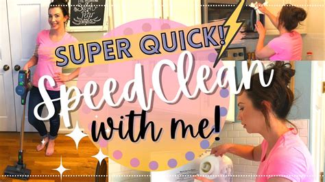 ⚡️speed clean with me 2021 cleaning motivation extreme speed clean with me quick clean