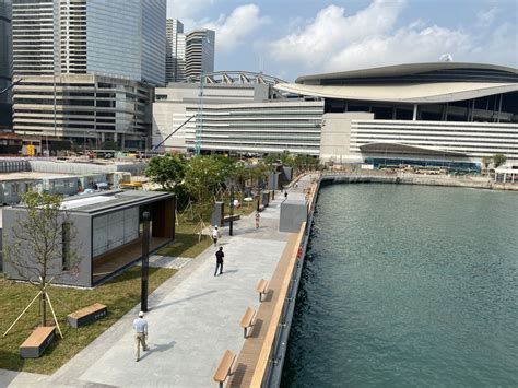 Wan Chai Harbourfront Further Opens Offering More Leisure Space Hong