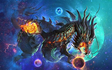 Desktop Fantasy Dragon Wallpaper Hd