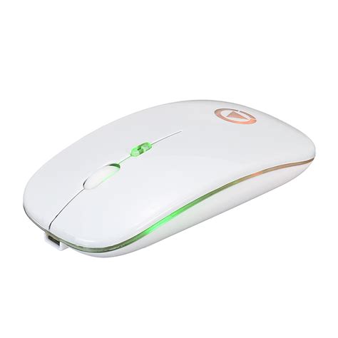 Yindiao A2 24g Wireless Mouse Rechargeable Silent 1600dpi Rgb Backlit