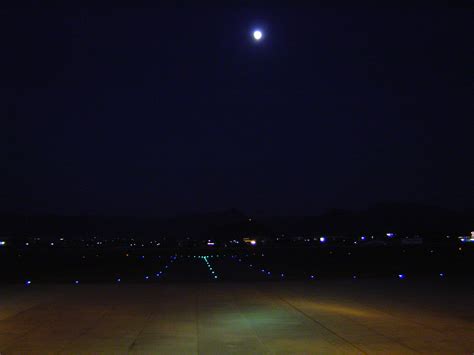 Fileyamagata Airport Moon Night Wikimedia Commons