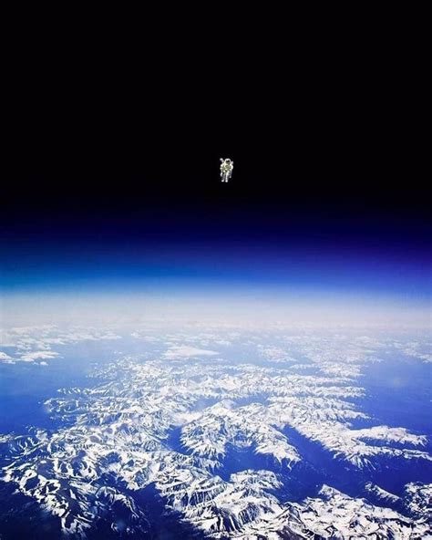 Perhaps The Most Terrifying Space Photograph Around Astronaut Bruce