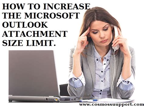How To Increase The Microsoft Outlook Attachment Size Limit Wikiamonks