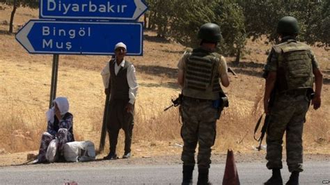 Turkey Pkk Three Soldiers Killed As Convoy Ambushed Bbc News