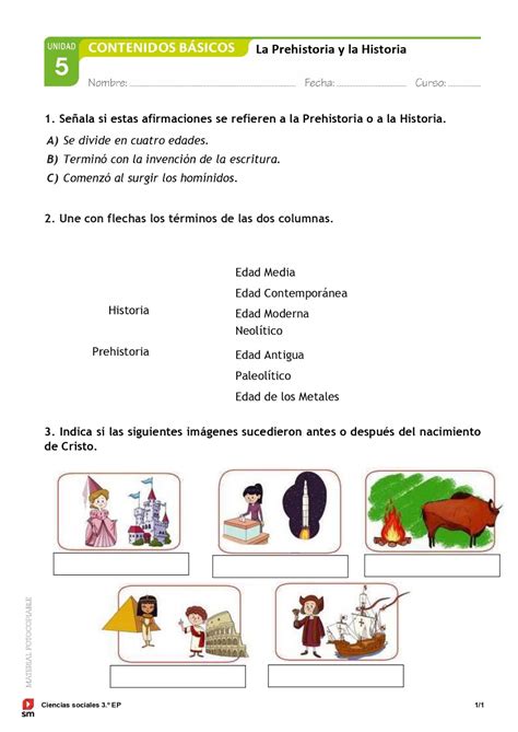 3º Primaria Ciencias Sociales 25 03 2020