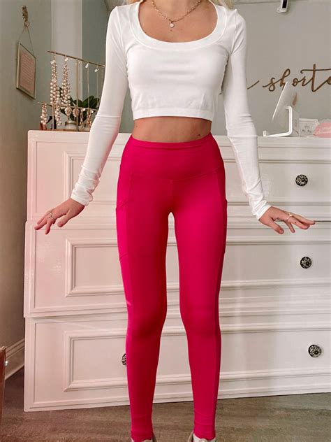 Power Step Hot Pink Yoga Pants Sassy Shortcake
