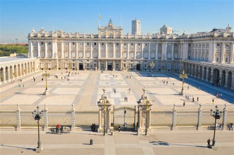 Royal Palace In Madrid Spain Editorial Image Image Of Court Classic
