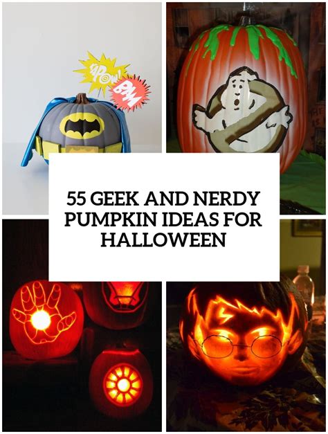 42 Geek And Nerdy Pumpkin Ideas For Halloween Digsdigs