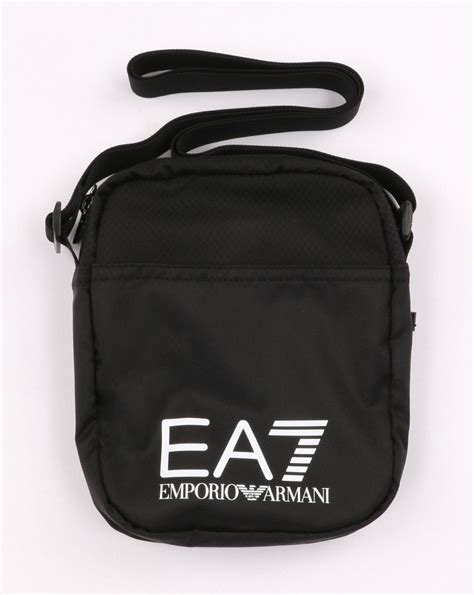 Ea7 Emporio Armani Crossbody Pouchbag Black Man Bag