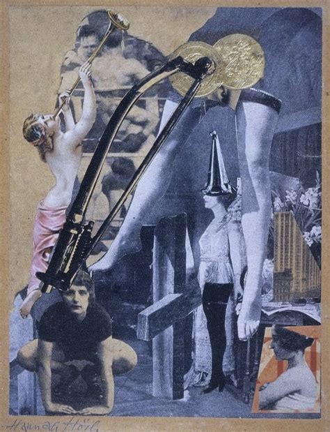 Fine Art by Hannah Höch Dada Ernst collage on paper cm X cm This piece