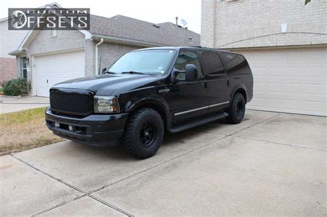 2003 Ford Excursion With 16x10 25 Rebel Racing Sahara And 28575r16