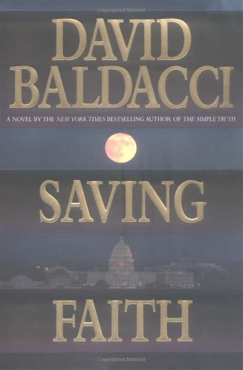 Saving Faith David Baldacci 9780446608893 Books Book