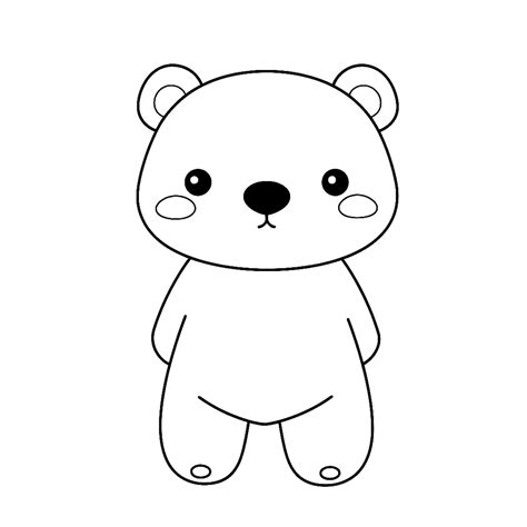Polar Bear Coloring Pages Coloring Corner