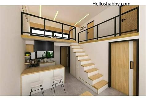 A Stunning Small Mezzanine House Design Ideas