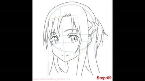 How To Draw Asuna From Sao Youtube