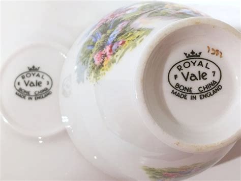 Glorious Country Scene Tea Cup And Saucer Royal Vale Cups Tea Set