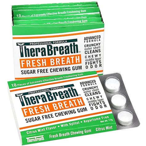 Therabreath Chewing Gum 12 Pack Buy Now Pay Later Whiter Smile