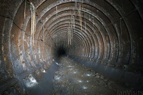 Photos From Inside An Abandoned Tube Tunnel