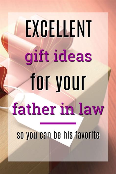 Make him realize that he means a lot to you and you are thankful to him for giving you such a precious gift. 25+ bästa Father in law gifts idéerna på Pinterest | Brudtärna