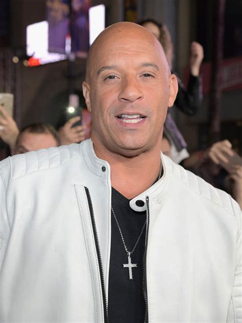 Vin diesel was born mark sinclair in alameda county, california, along with his fraternal twin brother, paul vincent. Vin Diesel White Real Sheep Skin Leather Jacket | Trendy ...