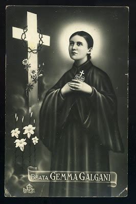 Update information for gemma galgani ». St Gemma Galgani: Jesus teaches St Gemma the value of suffering