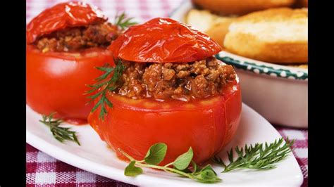 Recette Savoureuses Tomates Farcies Au Thon Youtube
