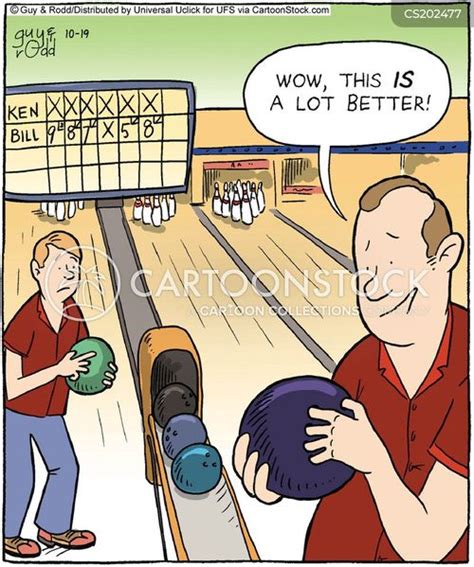 Bowling Pin Cartoons And Comics Funny Pictures From Cartoonstock