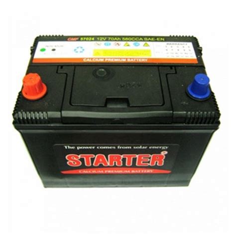Starter Cmf Battery 12v 70ah 57024 85d26r Nx110 Cmf80r Gc
