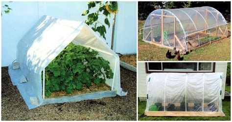 Diy covered wagon hinged greenhouse. 16 PVC Greenhouse Plans Help You to Build A Cheap Greenhouse