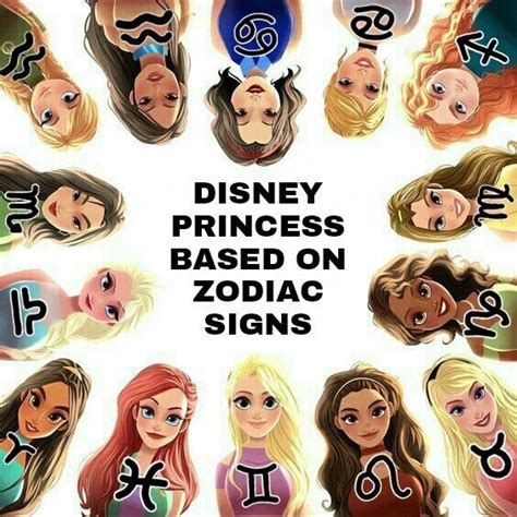 Disney Princess Based On Zodiac Signs Fandom