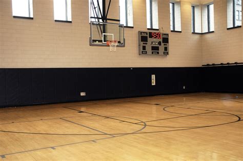 Gymnasiumbasketball Court Basketball Court Space Place Basketball